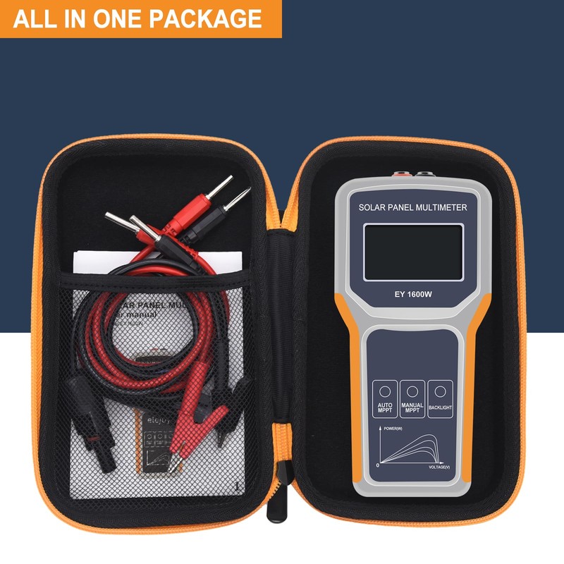 Geloo 1600W MPPT Tester Photovoltaic Solar Panel Tester Solar Panel