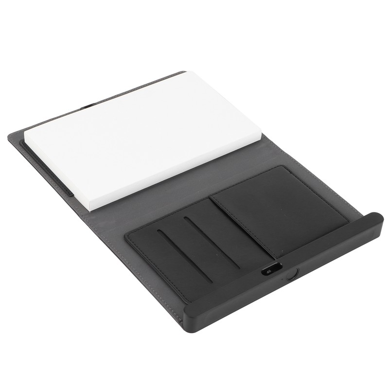 Fingerprint Lock Notebook Portable USB Business Notepad Diary Book for