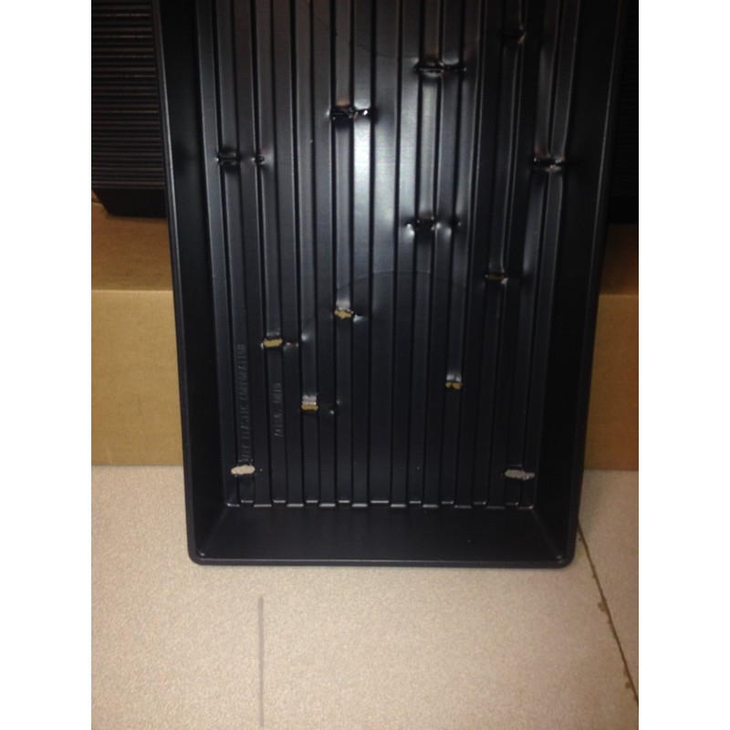 Seed Starting Trays (Qty.10) Germination Trays are Solid with Drain