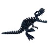 3D Printed Black Galaxy T-Rex Dinosaur Articulated Flexi Fidget Toy,