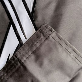 Hypoth Embroidery Double Sided Jolly Roger Flag 3x5 FT Outdoor- 340D Heavy Duty Pirate Flags Canvas Header with 2 Brass Grommets Easy to Rising （Bone）