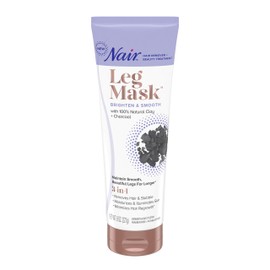 Nair Leg Mask Clay Brighten & Smooth 8 Ounce Tube (6 Pack)