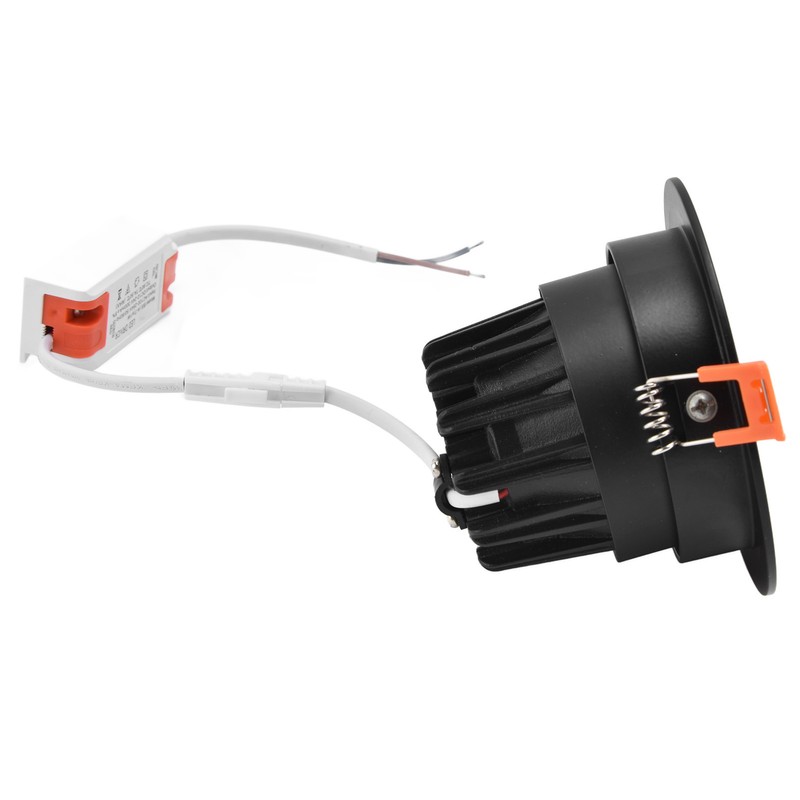 LED Downlight Aluminum Adjustable Angle Dustproof Ceiling Embedded Spotlight for