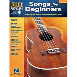 Ukulele Play-Along Volume 35: Songs For Beginners (Book/Online Audio) (Includes Online Access Code) (Ukulele Play-along, 35)