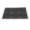 20W 18V Monocrystalline Solar Panel Kit Multifunctional Emergency High Efficiency