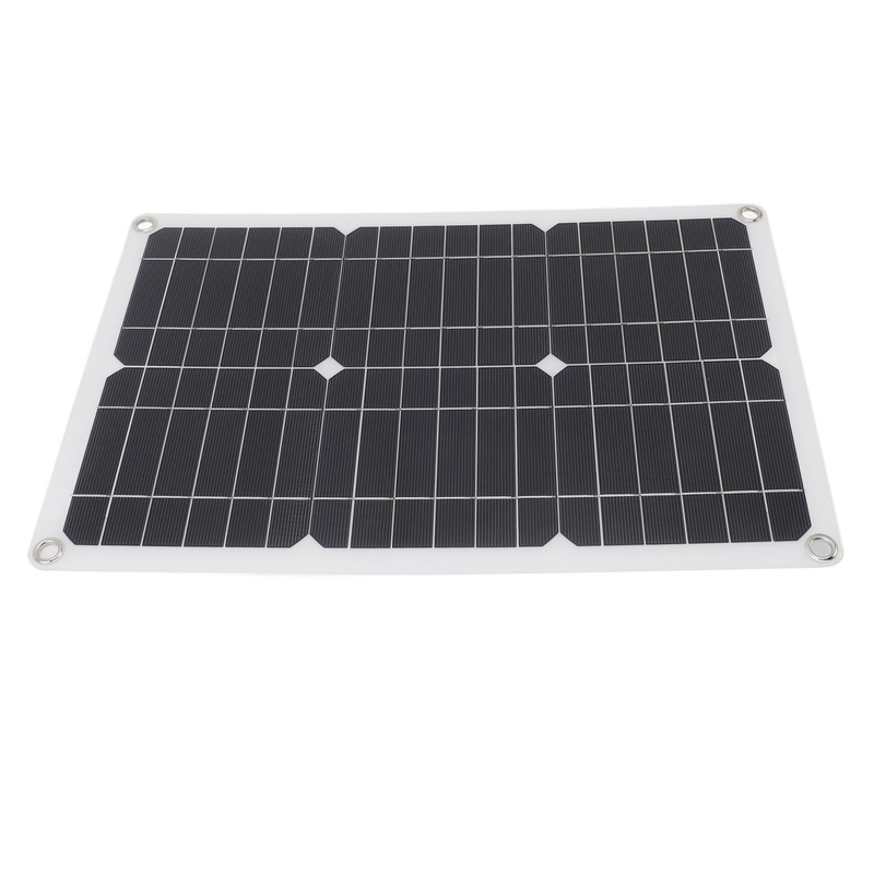 20W 18V Monocrystalline Solar Panel Kit Multifunctional Emergency High Efficiency