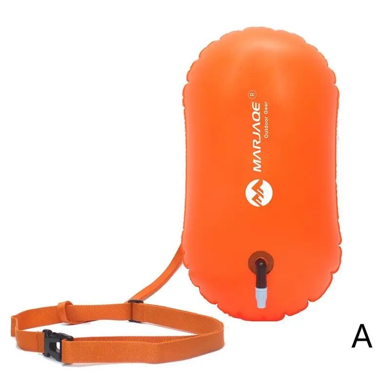 Inflatable Swim Buoy for Open Water – Lightweight PVC Tow