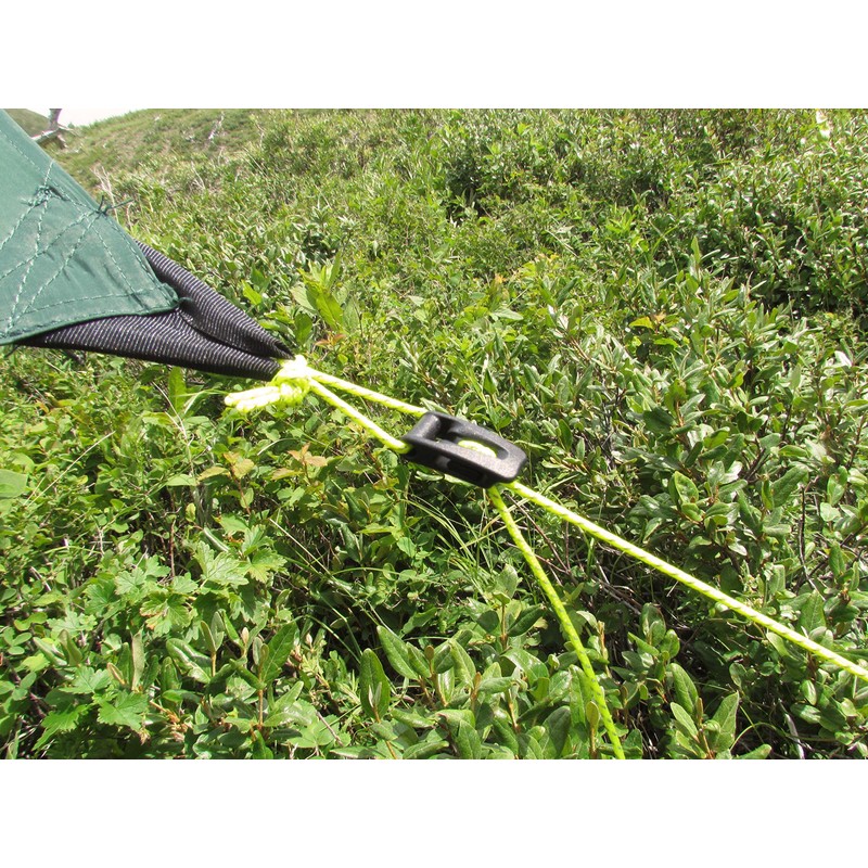 LiteOutdoors Ultralight Guyline Tensioners - Pack of 10 - Guyline