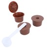 Yctze Reusable Coffee Filter Set for Caffitaly - 3 Filter