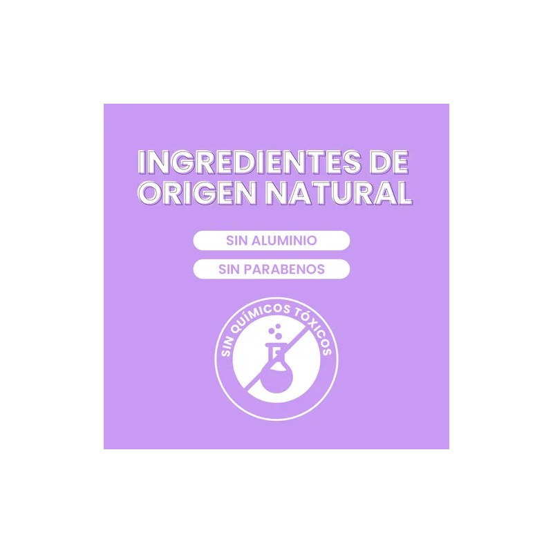 Desodorante Mujer NaturalDry En Barra Natural - Lavanda 3 unidades