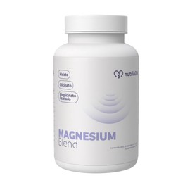 Nutriadn Magnesium Blend Magnesio Complex Quelado Bisglicinato 100 Glicinato Malato Vitamina Relajación Sueño Reparador Recuperación Muscular