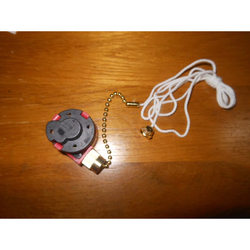 Zing Ear New 3 Speed Pull Chain Switch For Ceiling