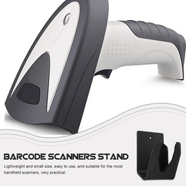 Lurrose 1 Set Scanner Bracket Barcode Scanner Holder Reader Adapter Upc Scanner Desk Scanner Holder Leader Stand Usb Black Plastic