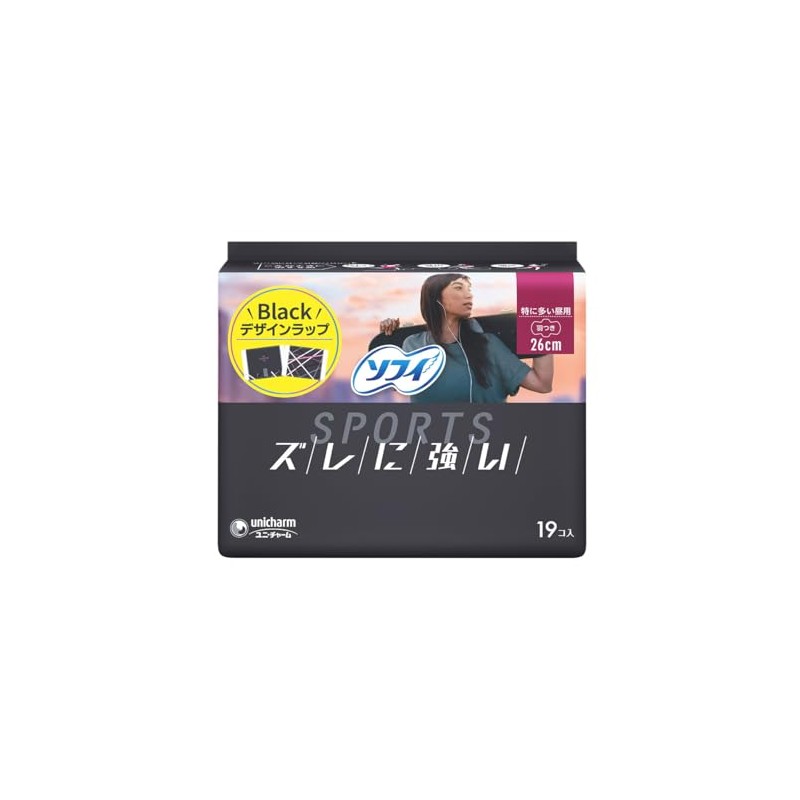 [Bulk Purchase] Sophy Sports Napkins, Anti-Slip, For Especially Heavy Days,