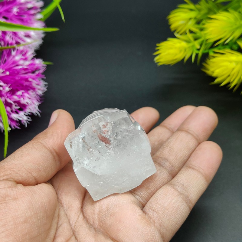 Sphatik Clear Quartz Shree Yantra