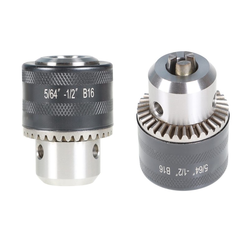 TINVHY Drill Chuck for Lathe, 5/64 Inch To 1/2 Inch