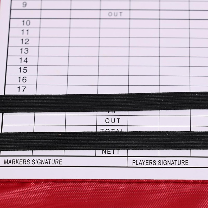 MiOYOOW Leather Scorecard, Large Size Leather Scorecard Holder Stat Tracker