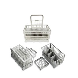 Mr. Gadget's Solutions Dishwasher Silverware Cutlery Basket (9.5 X 5.4 X 4.8 Inches) For Utensils Compatible With Most Brands