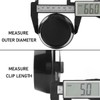 RhinoTuning Wheel Hub Caps Outer 66 mm Inner 61 mm