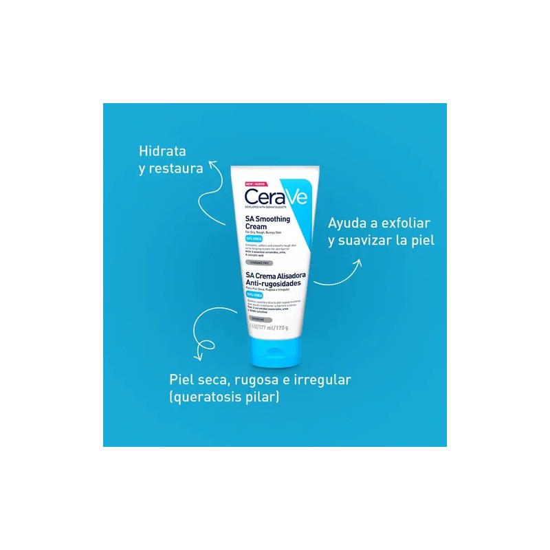 Crema Alisadora Anti-rugosidades Cerave 177ml