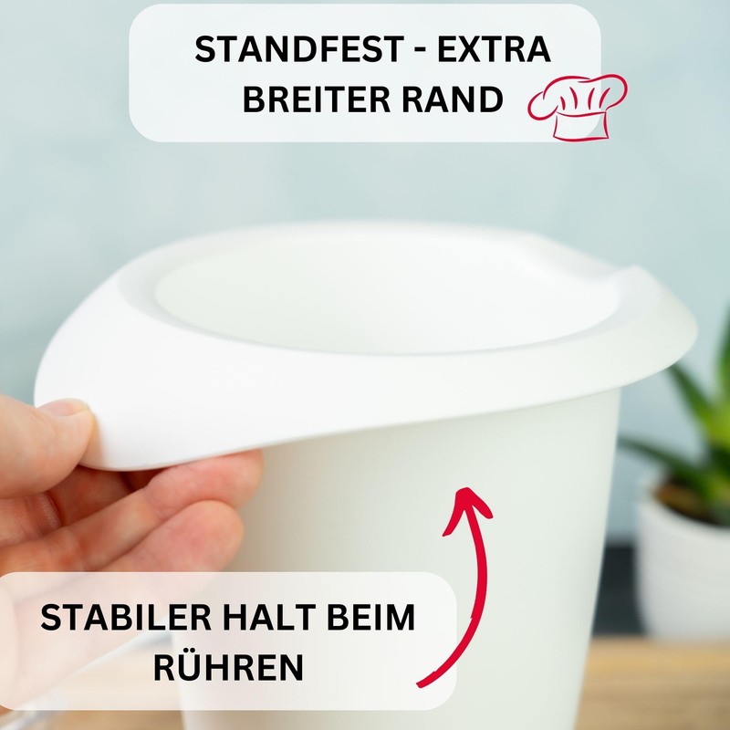 Westmark 3150227W Whisk 1 Litre Plastic White