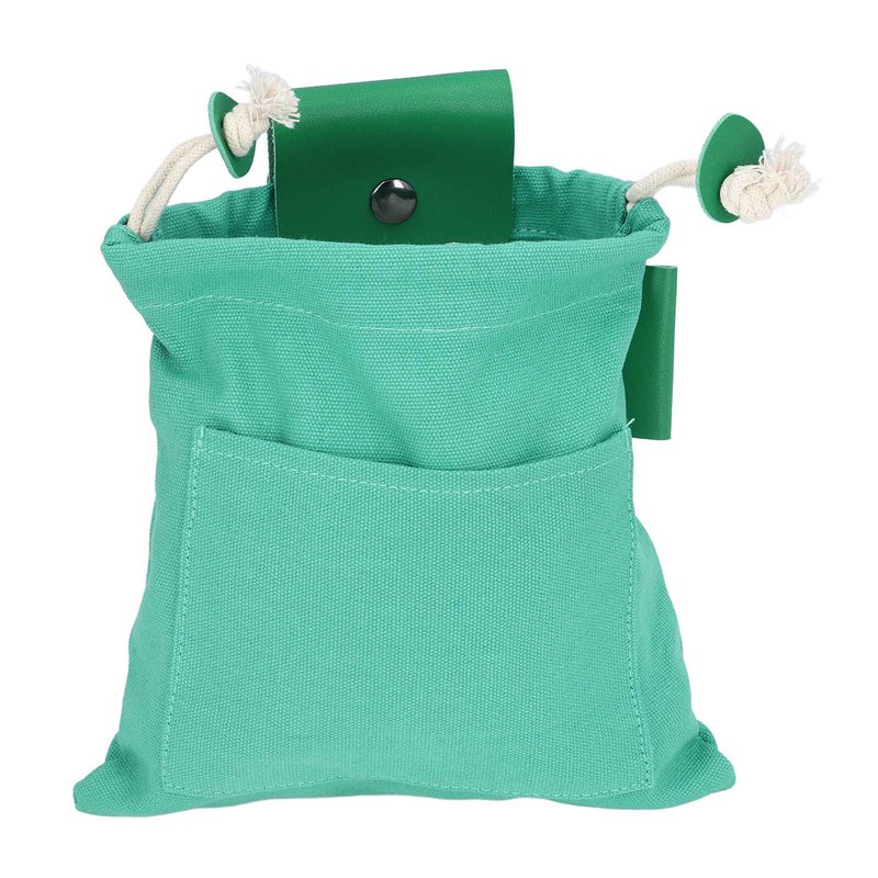 Foraging Bag Large Capacity Durable Canvas PU Leather Wide Application