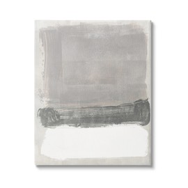 Stupell Industries Blocked Neutral Tones Abstract Brushstrokes Shapes, Design by Jennifer Paxton Parker, 30 x 40, Gallery Wrapped Canvas