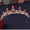 YOVEKAT Rhinestone Princess Tiara Headband Bridal Wedding Party Crown Headband