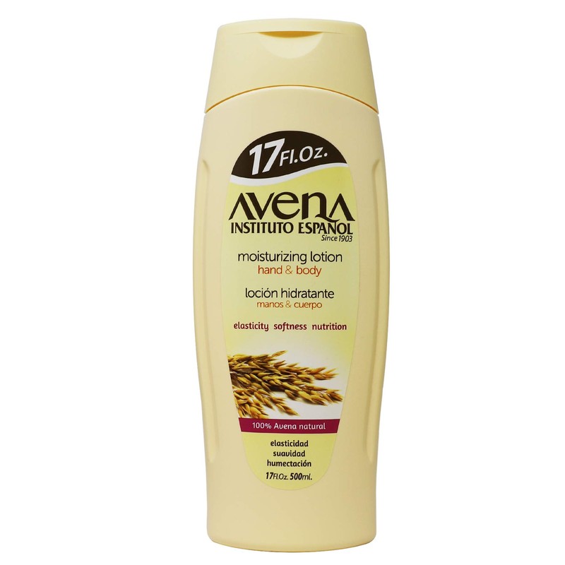 Avena Instituto Espanol Moisturizing Hand and Body Lotion, Helps Moisture