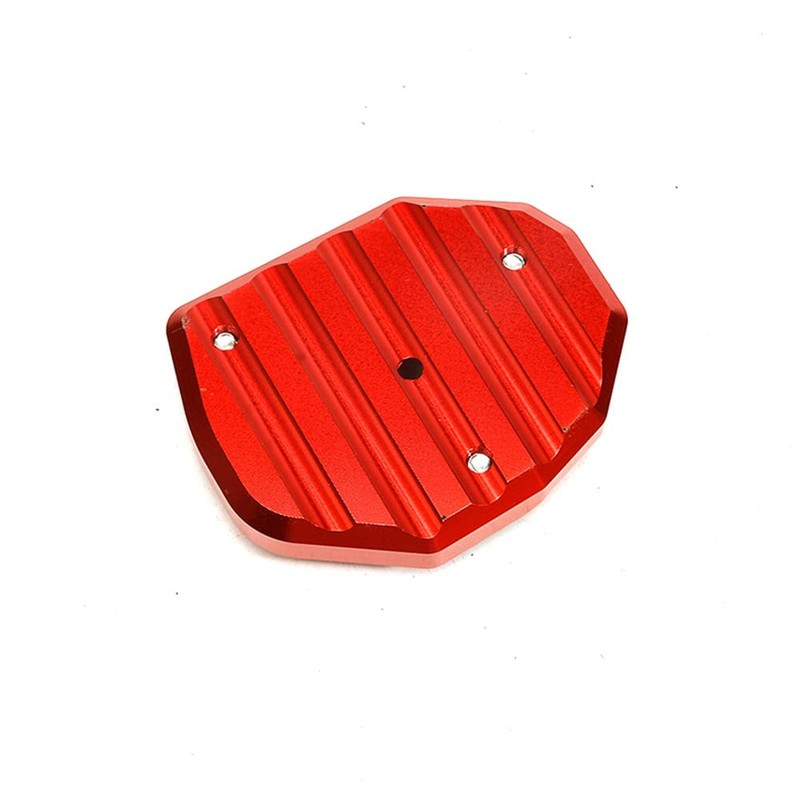 CBR600RR 2007-2022 Motorcycle Side Stand Kickstand Plate Pad End Red
