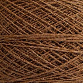 Pakucho Organic Color Grown Cotton Yarn - Lace - Rich Cinnamon Chocolate