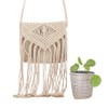 GURU SHOP Macrame Shoulder Bag, Round Shoulder Bag, Model 1,