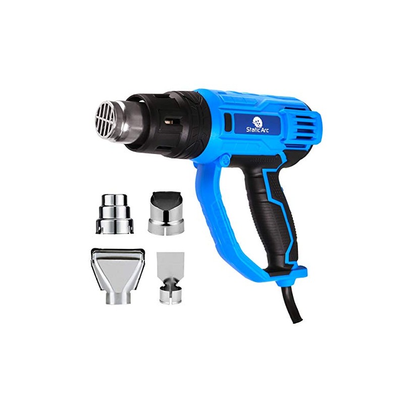 2000W Electric Heat Gun HOT AIR Nozzle Variable Temperature Paint