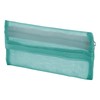 Kokuyo F-VBF280EG Pencil Case, Mesh, Lightweight, Slim, Flat, Easy to
