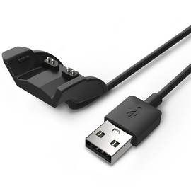 2PACK Charger Cable Compatible with Garmin Vivosmart HR HR+ Approach X40, JCSMARTEC Replacement Fast Charging Cord Wire Clip Dock(3.3ft/100cm)