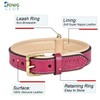 DowgClub | Genuine Leather Dog Collar | Full Grain, Heavy