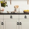 khtumeware 10-Pack 1.37 Inch Matte Black Cabinet Knobs - Round