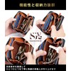 Men's Genuine Leather Coin Case, Mini Wallet, 8 Card Slots,