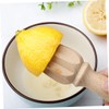ABOOFAN 3pcs Beech Wood Lemon Juicer Handheld Manual Citrus Reamer
