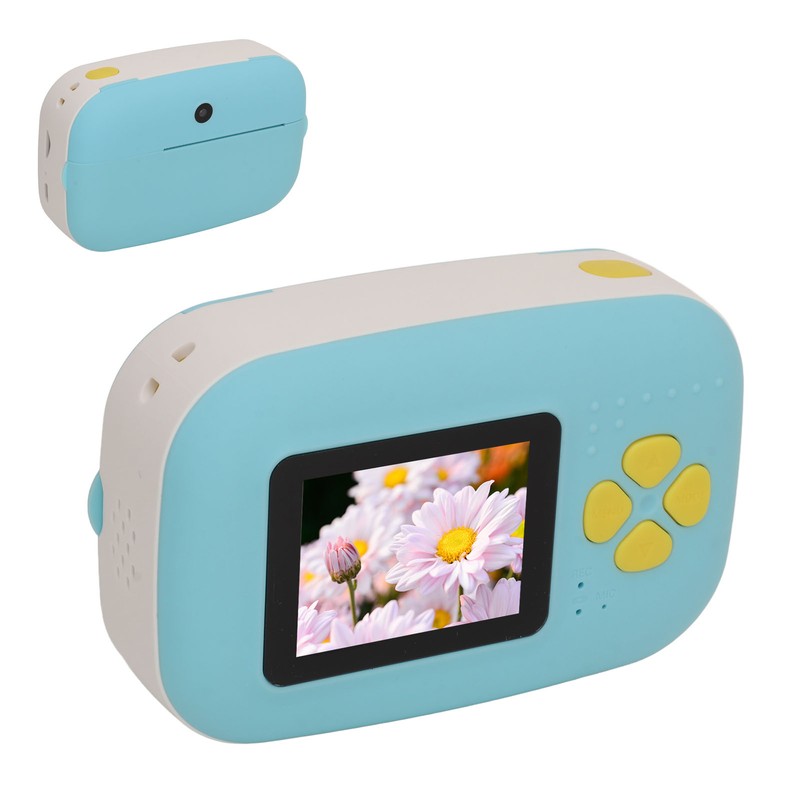 Instant Print Camera with Printer Paper 16MP 1080P MP3 Music