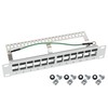 HMF 63346-07 STP Keystone Patch Panel for Server Cabinet, 10