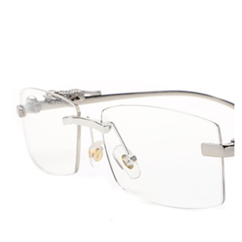 88flix Rimless Glasses, Korean Date Glasses, Women's, Men's, Unisex, Rimless,