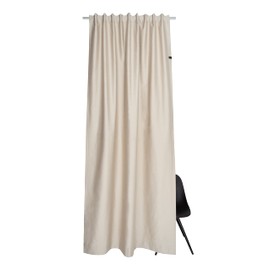 Schöner Wohnen Kollektion Soft Curtain, 130 x 250 cm, Opaque Sand Cotton Mix, Living Room Curtains, Decorative Curtain, Curtains