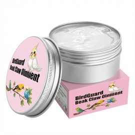 ropto Bird Beak Care Balm & Parrot Foot Moisturizer, Hydrating Oil for Dry Cracked Beak & Skin, Bird Grooming Supplies for Parakeet, Cockatiel, Conure