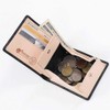 British Green Men's Bifold Wallet, Free Engraving, Made in the
