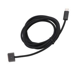 BAFOVY Cable de Carga Tipo C a Magnético 3, Tejido de Aluminio para Computadora Portátil M1 MAX M2, Carga Rápida de 140 W, Compatible con Pro Air 2022 de 6,6 Pies