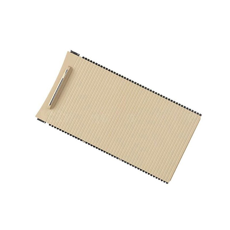 fitfoyo Car Center Console Roller Blind Cup Holder Cover for