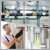 sourcing map 2Pcs Brass Water Mini Ball Valve Shut Off