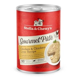 Stella & Chewy's Gourmet Pate Cage-Free Chicken & Chicken Liver, 12.5 oz (Pack of 12)