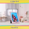 Icona Bay 5x7 Picture Frame, Pastel Pink Colored Solid Wood